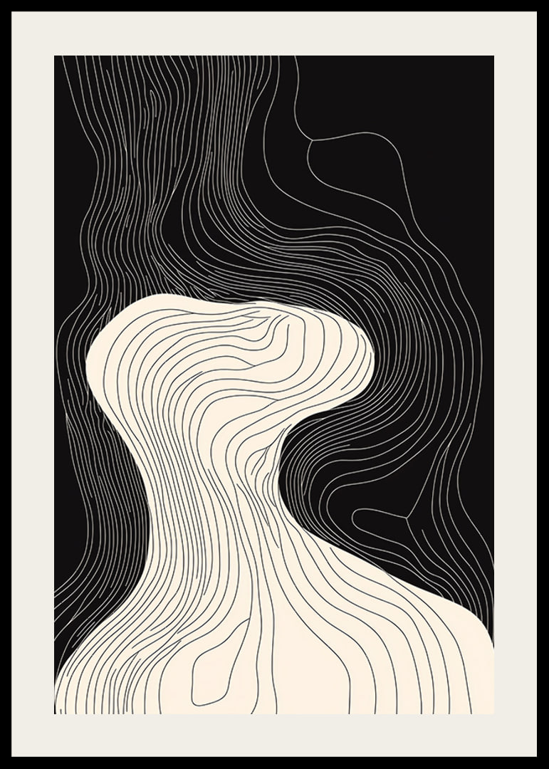 Lines flow in elegant curves, creating subtle movement and balance.-12