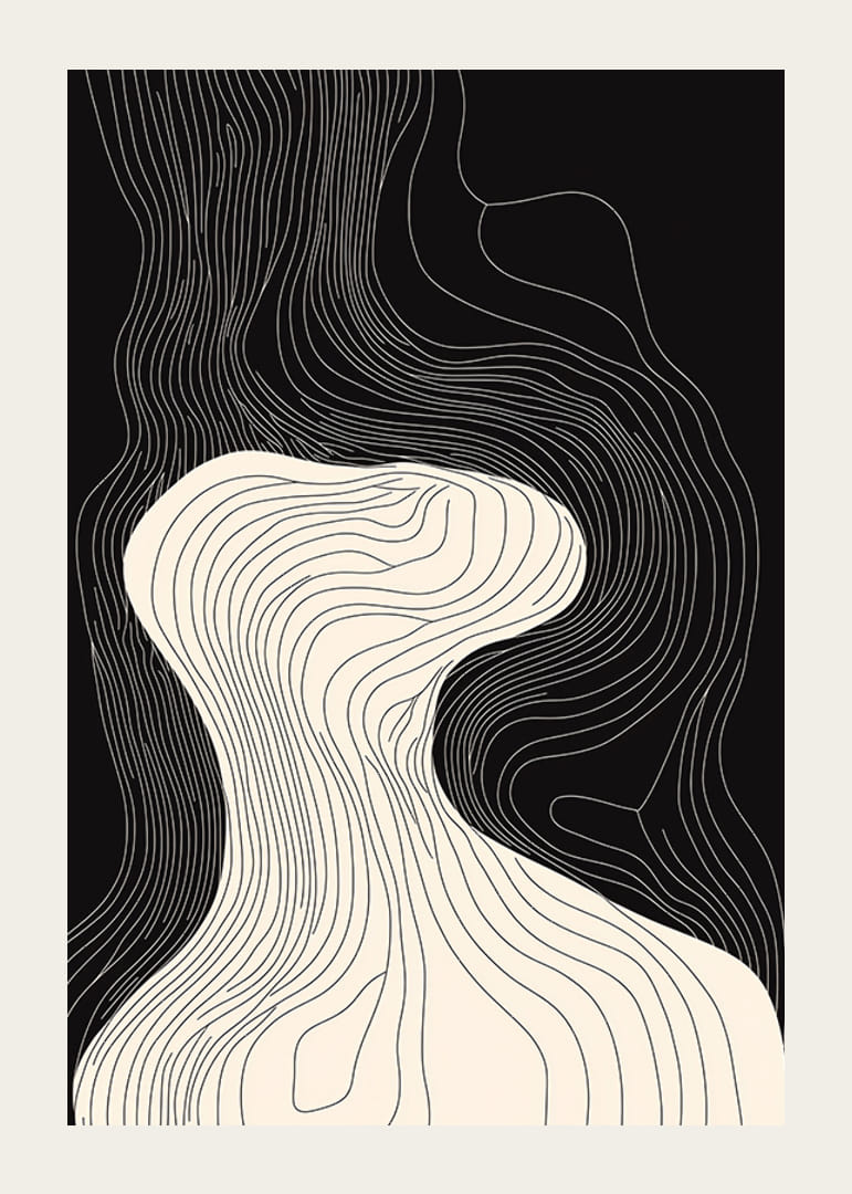 Lines flow in elegant curves, creating subtle movement and balance.-12