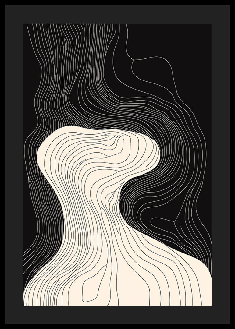 Lines flow in elegant curves, creating subtle movement and balance.-12
