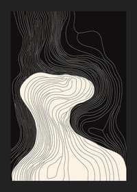 Lines flow in elegant curves, creating subtle movement and balance.-5
