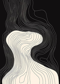 Lines flow in elegant curves, creating subtle movement and balance.-7