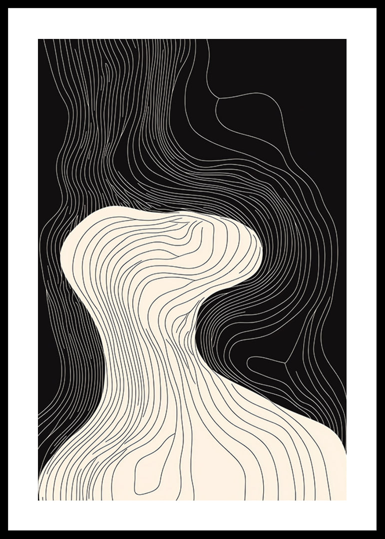 Lines flow in elegant curves, creating subtle movement and balance.-12
