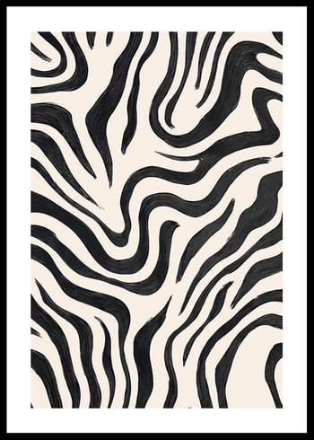 Poster Zebra Zen