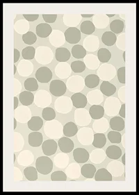 Soft circles in harmonious grayscale create a calm atmosphere-2