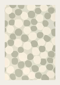 A harmonikus szürkeárnyalatos lágy körök nyugodt légkört teremtenek-3