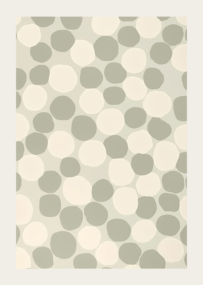 A harmonikus szürkeárnyalatos lágy körök nyugodt légkört teremtenek-12