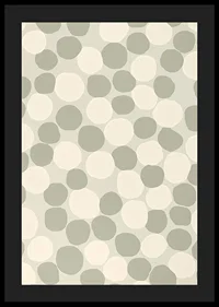 Soft circles in harmonious grayscale create a calm atmosphere-4