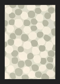 A harmonikus szürkeárnyalatos lágy körök nyugodt légkört teremtenek-5