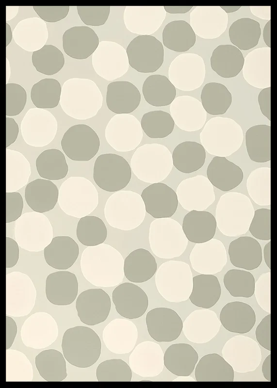 Soft circles in harmonious grayscale create a calm atmosphere-12