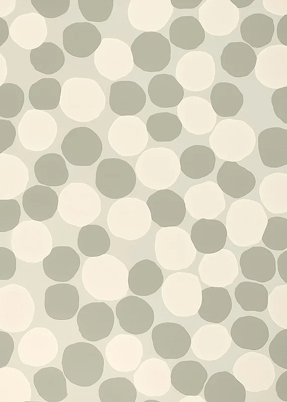 Soft circles in harmonious grayscale create a calm atmosphere-12