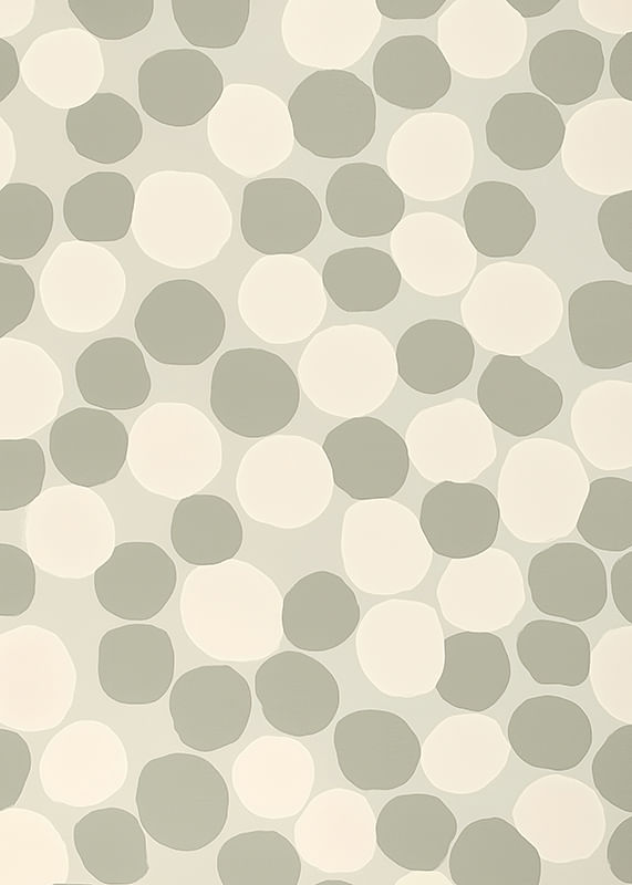 Des cercles doux dans des tons de gris harmonieux créent une atmosphère calme-12
