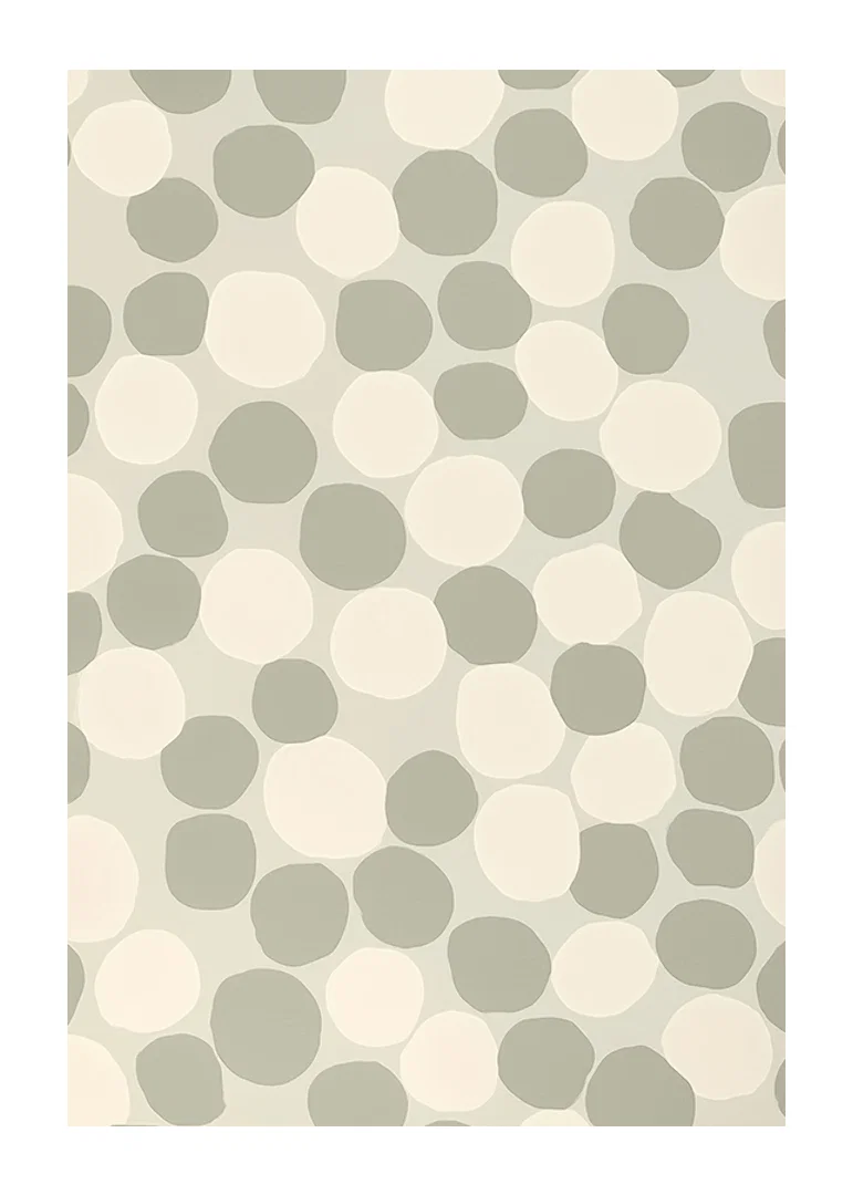 Soft circles in harmonious grayscale create a calm atmosphere-12