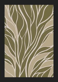 Fang sjelen med organiske former og beroligende farger i denne plakaten-5