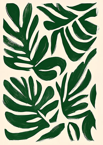 Poster Leafy Serenity
