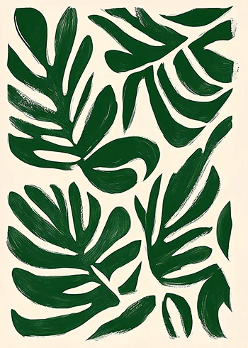 Poster Leafy Serenity