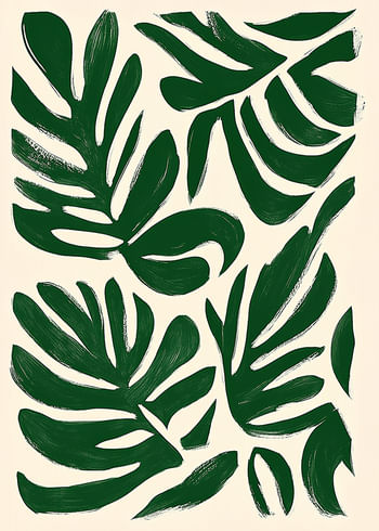 Poster Leafy Serenity