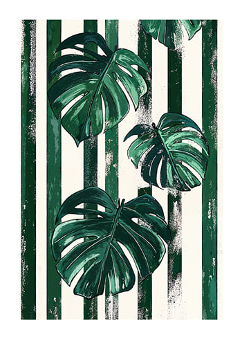 Plakat Green Leafy Symphony