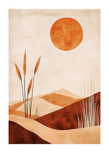 Poster Golden Horizon
