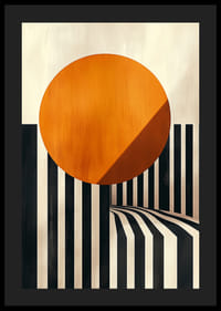 Kontrastrika linjer smälter samman med en strålande solkrets-4