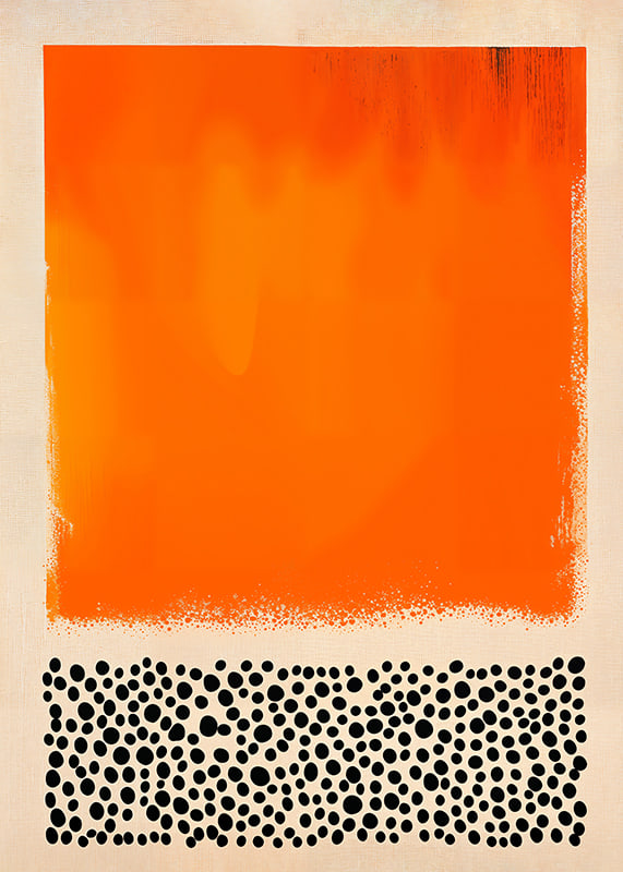 Powerful orange hues sweep across striking contrasts-12