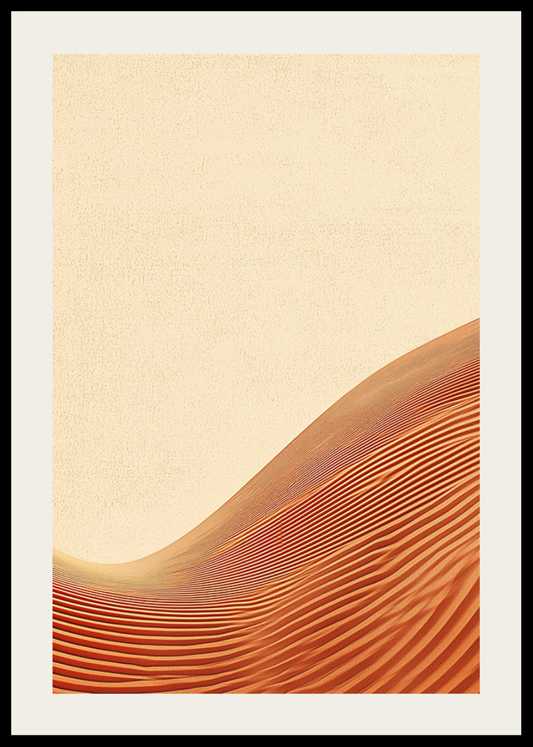 Soft sand waves create a harmonious and peaceful atmosphere-12