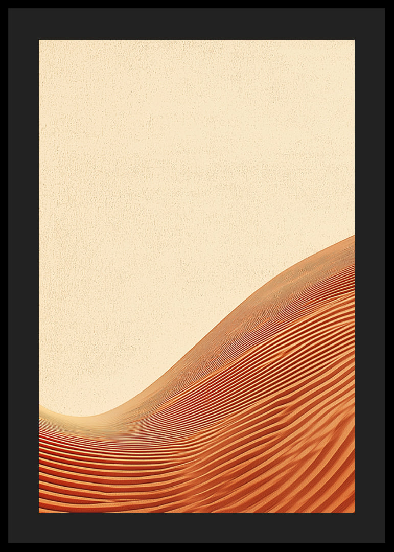 Soft sand waves create a harmonious and peaceful atmosphere-12