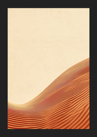 Mjuka sandvågor skapar en harmonisk och stilla atmosfär-5