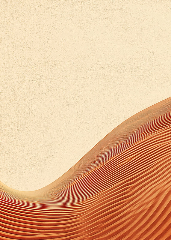 Soft sand waves create a harmonious and peaceful atmosphere-12