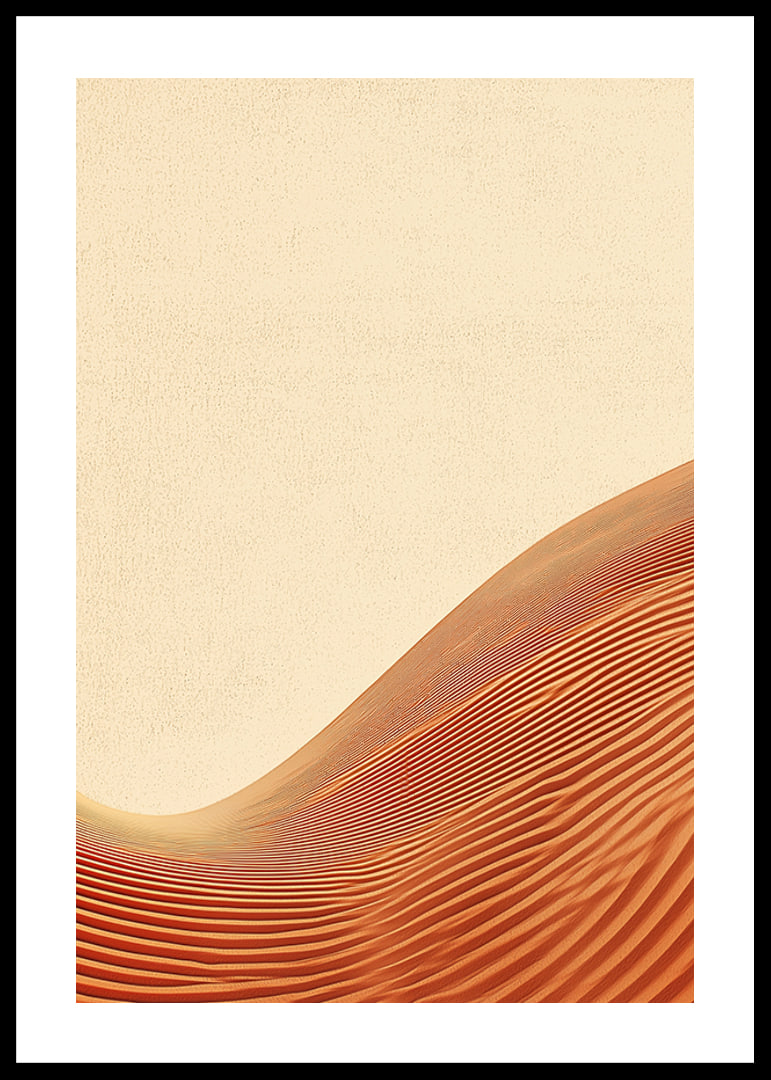 Soft sand waves create a harmonious and peaceful atmosphere-12