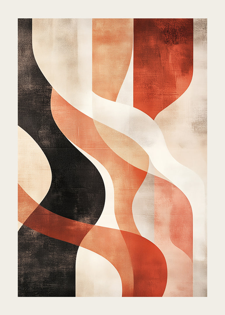 Soft curves in warm shades intertwine timeless elegance-12