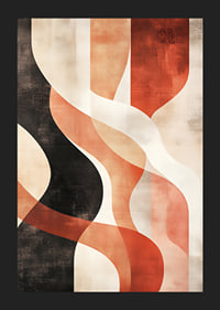 Soft curves in warm shades intertwine timeless elegance-5