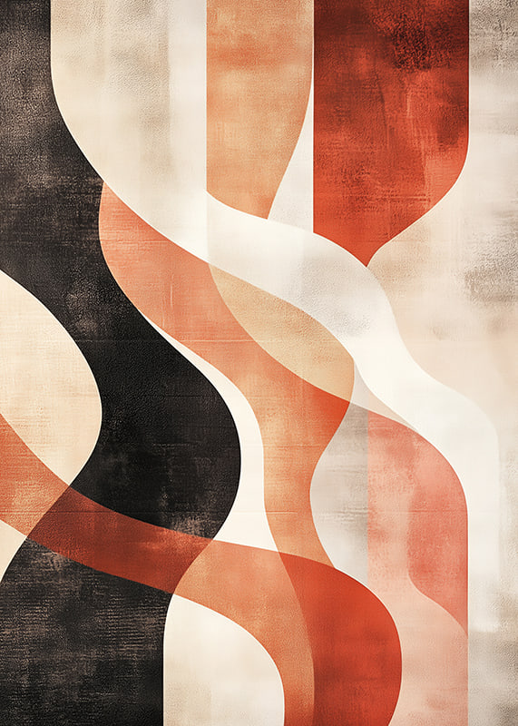 Soft curves in warm shades intertwine timeless elegance-12