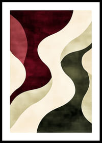 Zacht en elegant design met harmonieus vloeiende kleuren-0