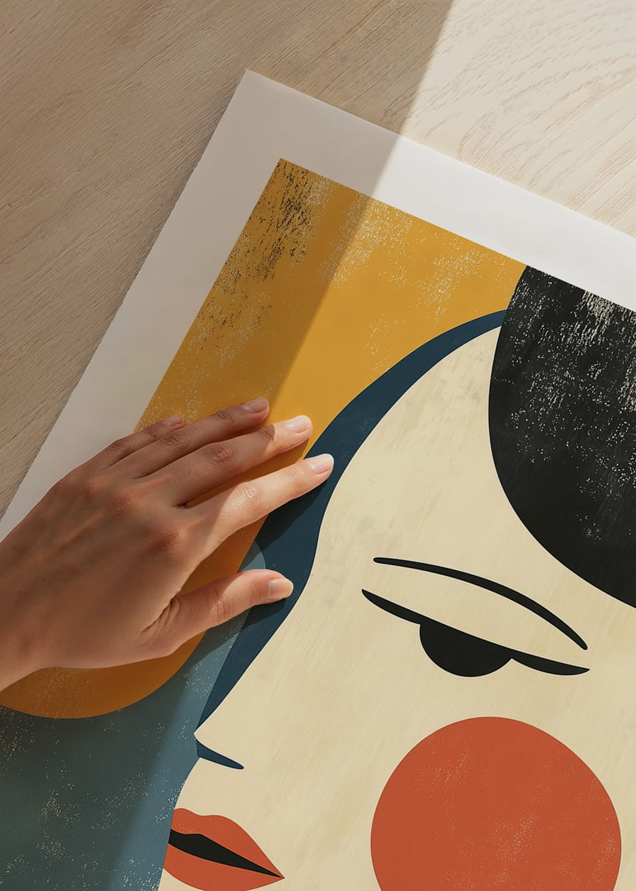 A stylish illustration that captures the elegance of artistic forms-12