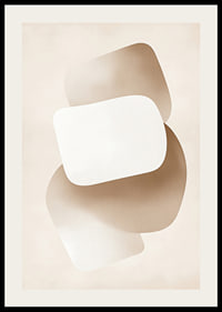 Soft shapes in earthy tones create a calm atmosphere-2