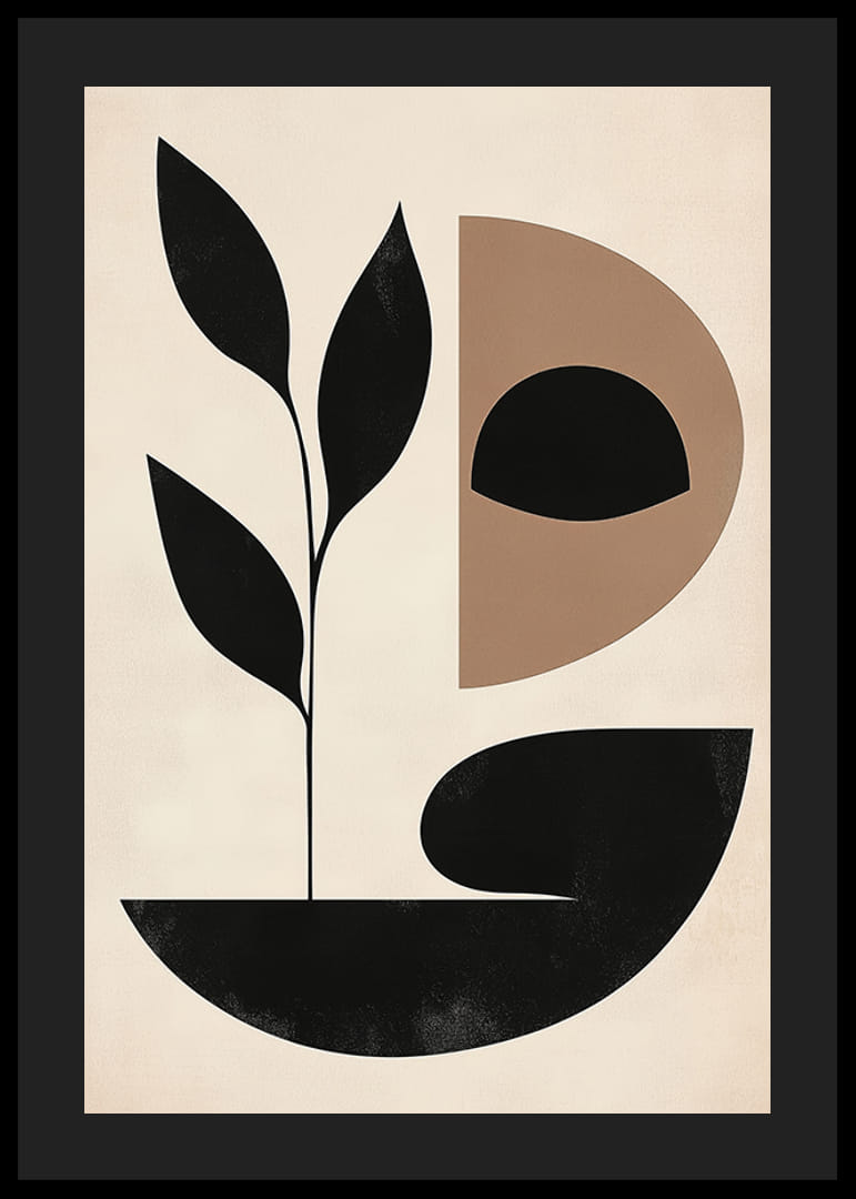 Un amestec elegant de natură și geometrie care creează un echilibru armonios-12