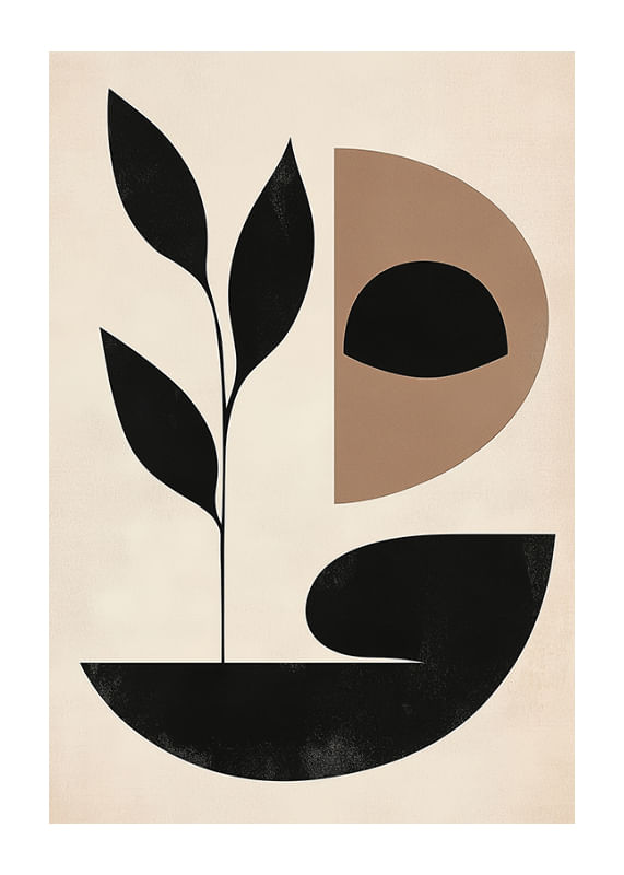 Plagát Minimalist Flora