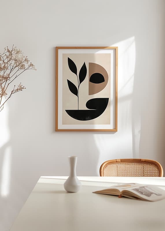 Póster Minimalist Flora crossfade