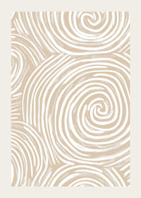 Elegante patronen van wervelende lijnen die rust en evenwicht creëren-3