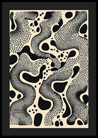 Black and white patterns create a hypnotic dance of dots and shapes-4