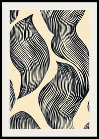 Las líneas orgánicas fluyen con gracia sobre un fondo apagado.-2