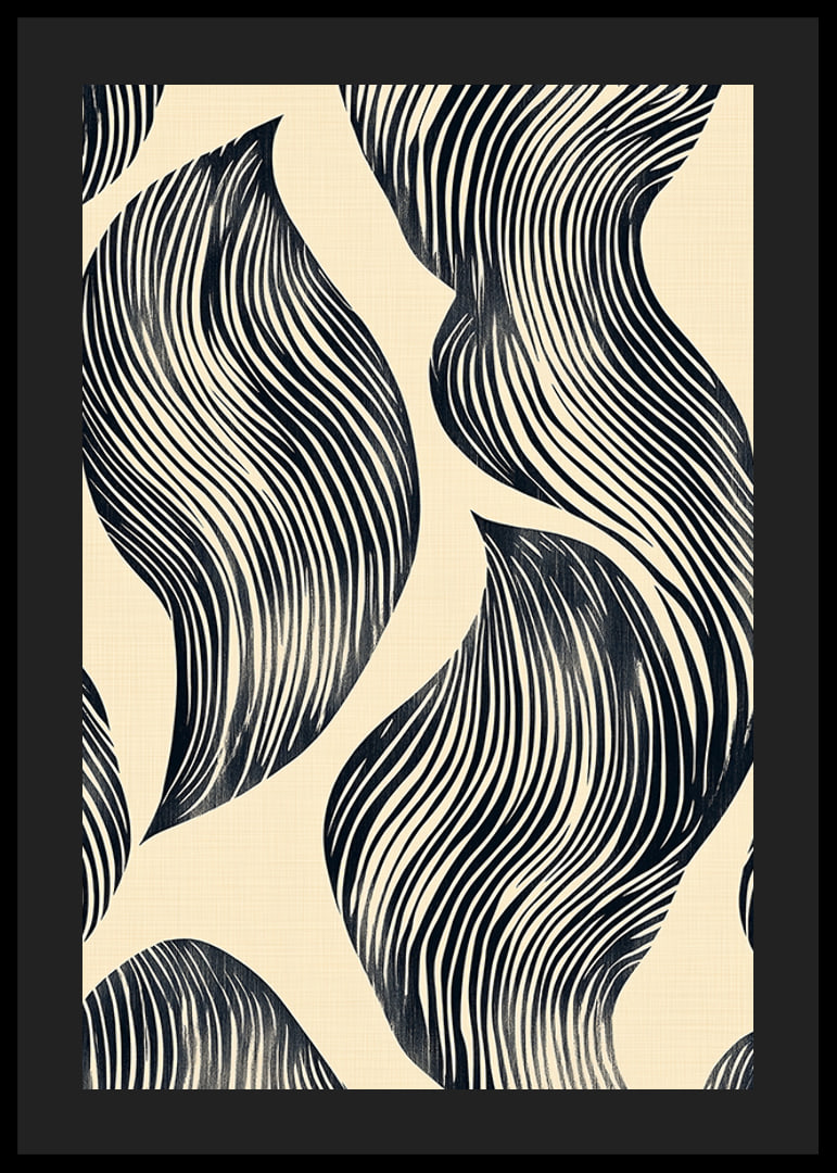 Organic lines flow gracefully over muted background-12