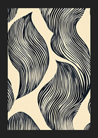 Organic lines flow gracefully over muted background-5