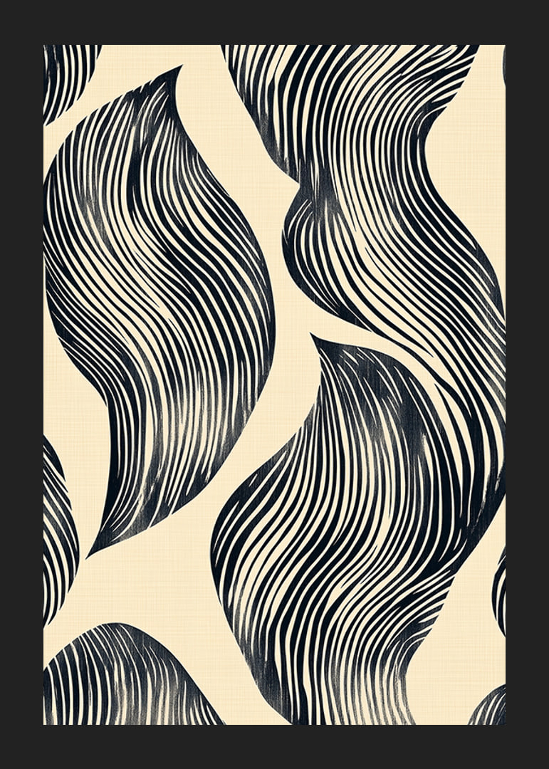 Organic lines flow gracefully over muted background-12
