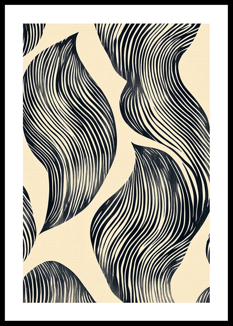Organic lines flow gracefully over muted background-12