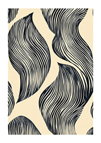 Organic lines flow gracefully over muted background-1