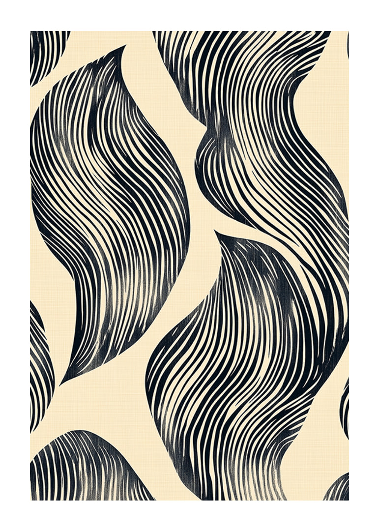 Organic lines flow gracefully over muted background-12