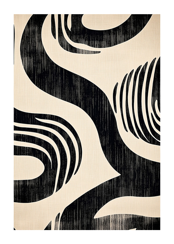 Póster Textured Elegance