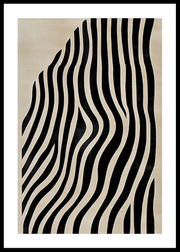 Poster Flowing Contrasts