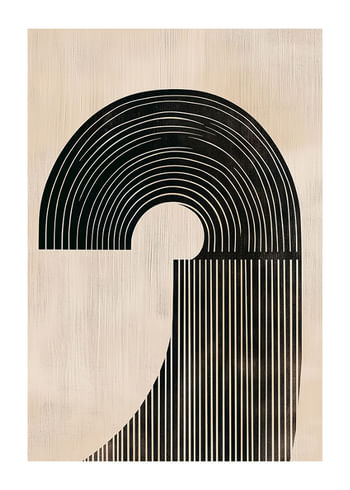 Plakat Curved Harmony